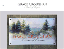 Tablet Screenshot of gracecroughan.com